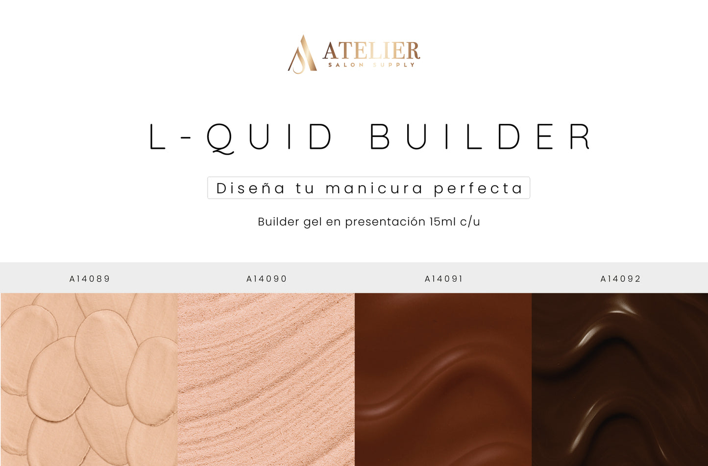L-QUID BUILDER GEL MARRONES