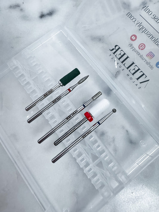 Kit de Fresas para Manicura Limpieza area de cutícula