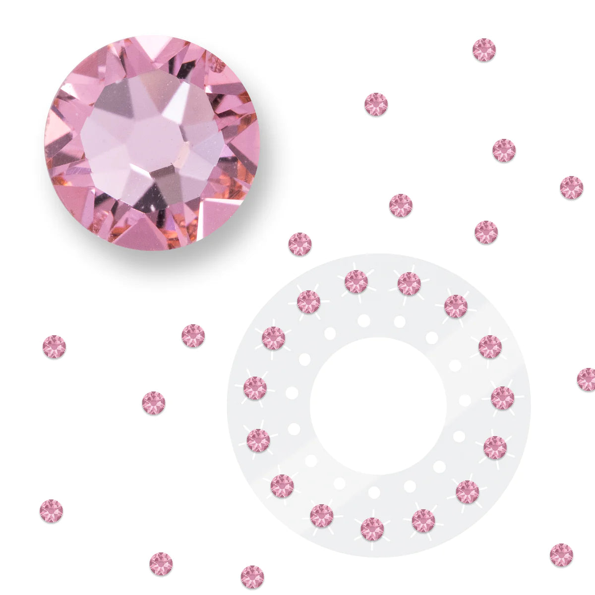 Light Rose 4mm 75pcs