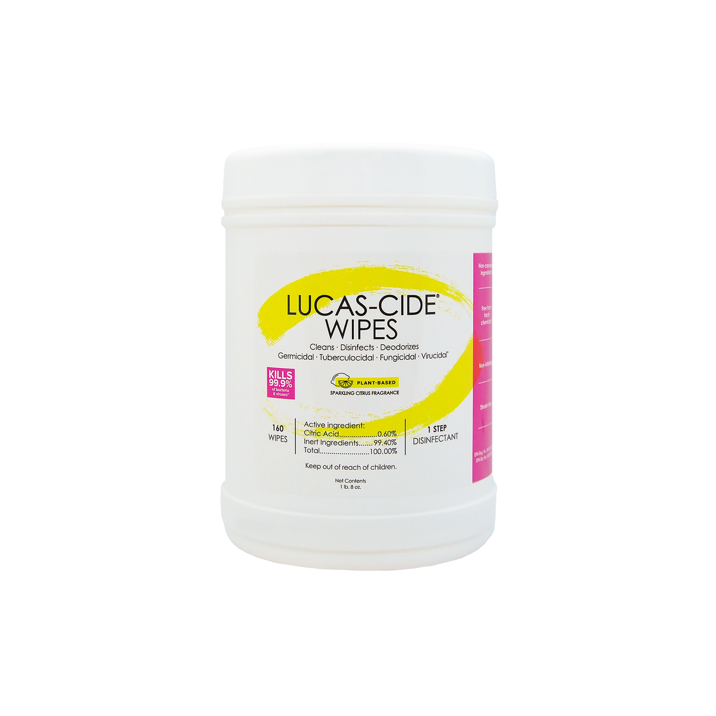 Lucas cide Wipes