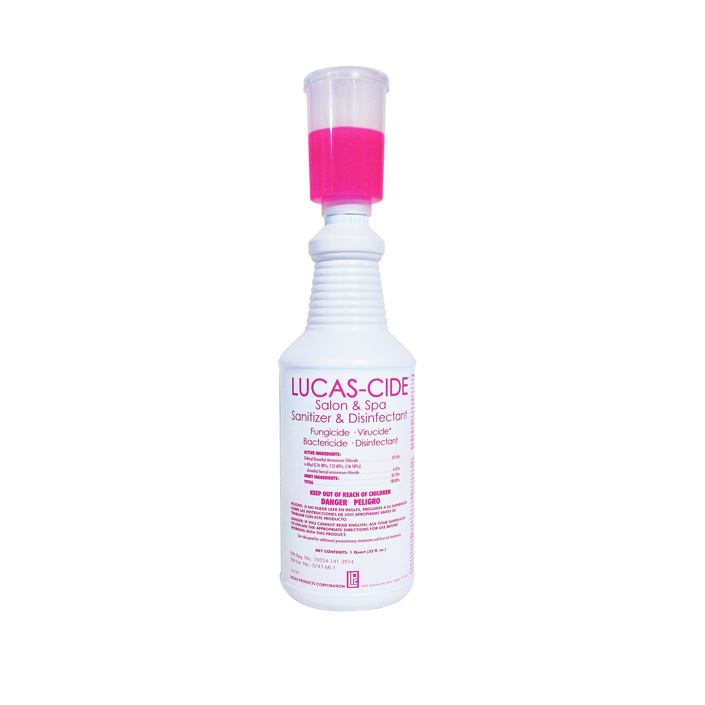 LUCAS-CIDE Squeeze & Pour Lid – Quarts