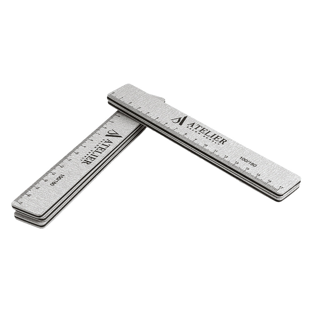 Atelier 100/180 Limas Rectangulares pqt de 25pcs