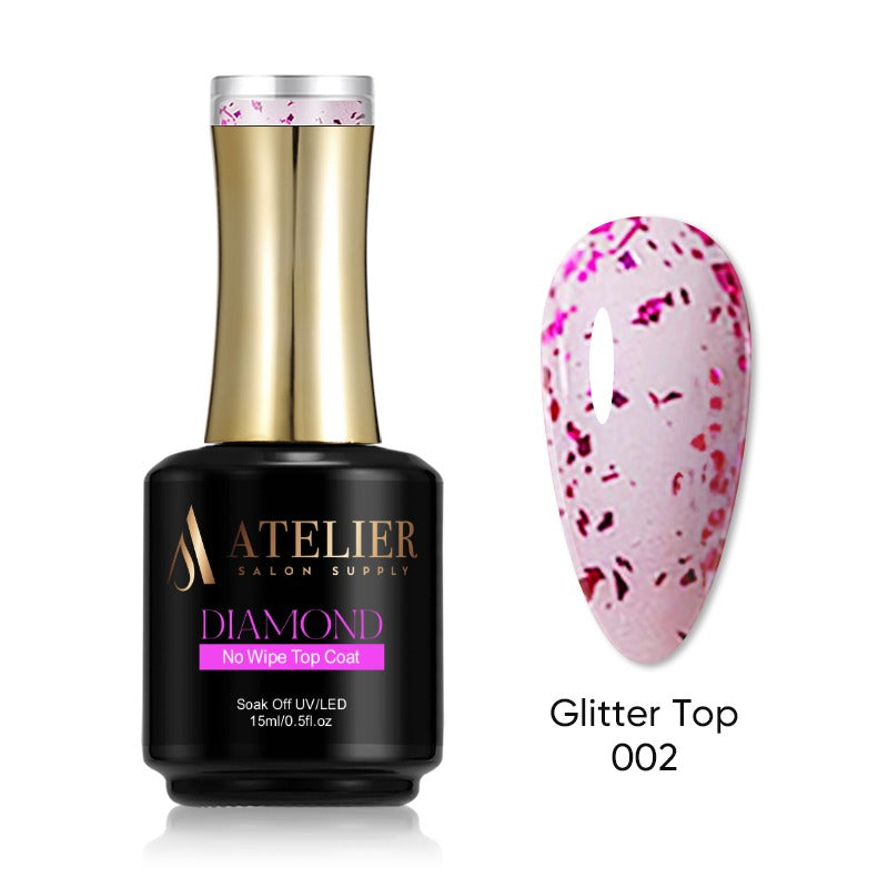 Atelier Glitter Pink Top Coat