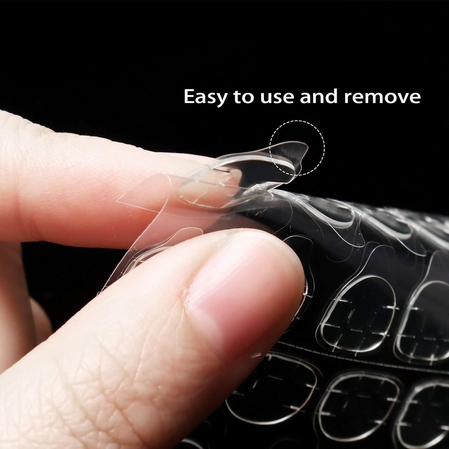 Pega doble cara para Gelly Tips 72pcs