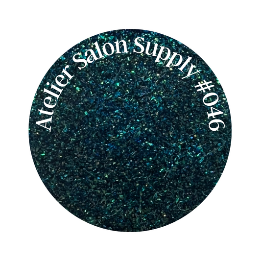 Atelier Gel Polish 046 Azul verdoso foil