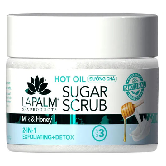 Hot Oil Sugar Scrub Milk and Honey 12oz