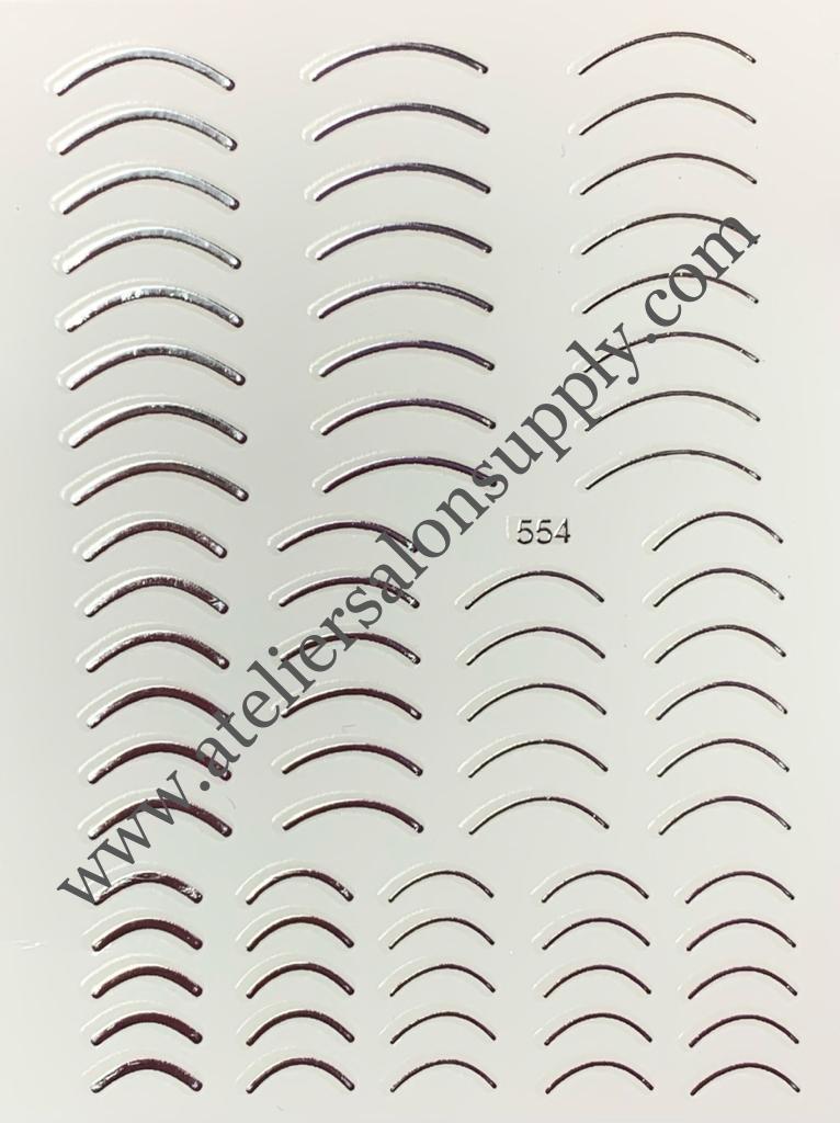 #554 Sticker para borde de cuticula