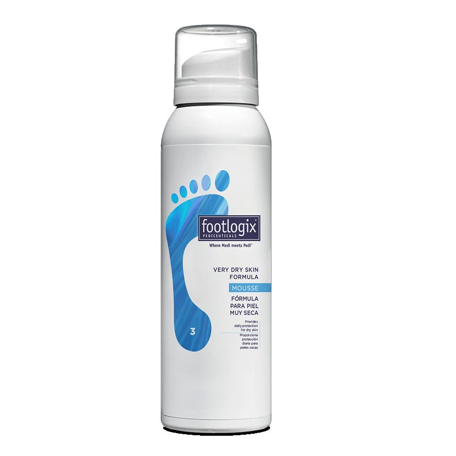 Footlogix VERY DRY SKIN FORMULA MOUSSE 4.23OZ