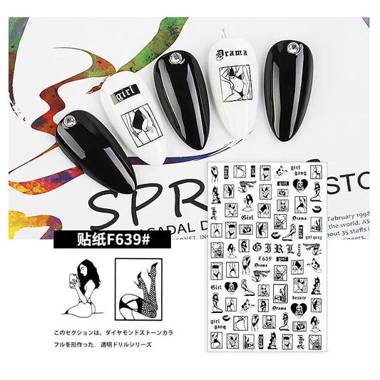 F639 Gang Queen Stickers