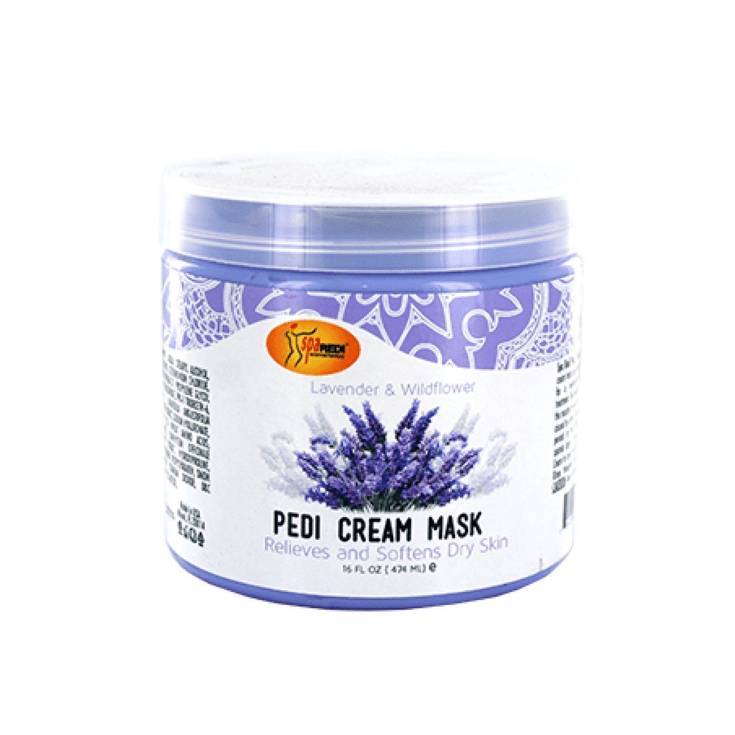 SPA REDI PEDI CREAM MASK 16oz