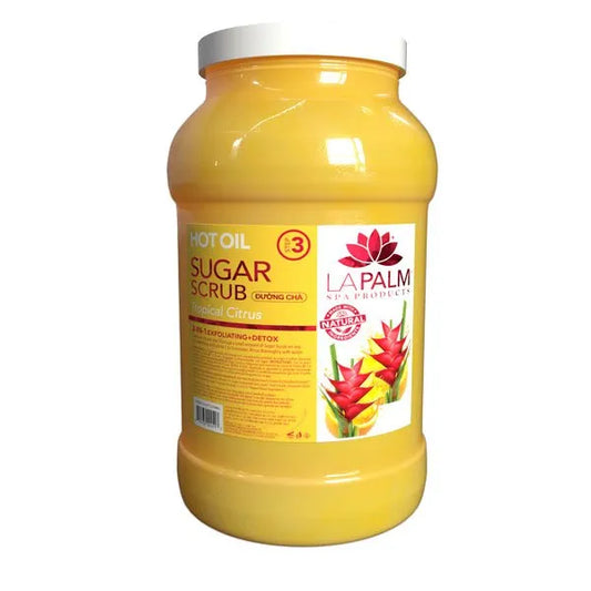 Hot Oil Sugar Scrub Tropical Citrus 1gal