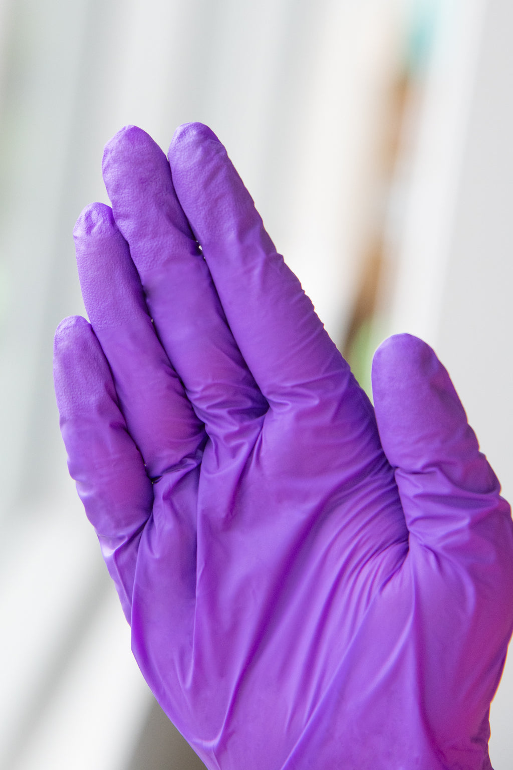 FRAMAR NITRILE PURPLE GLOVES 100CNTS