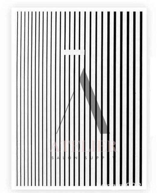 Liners Stickers Black Color