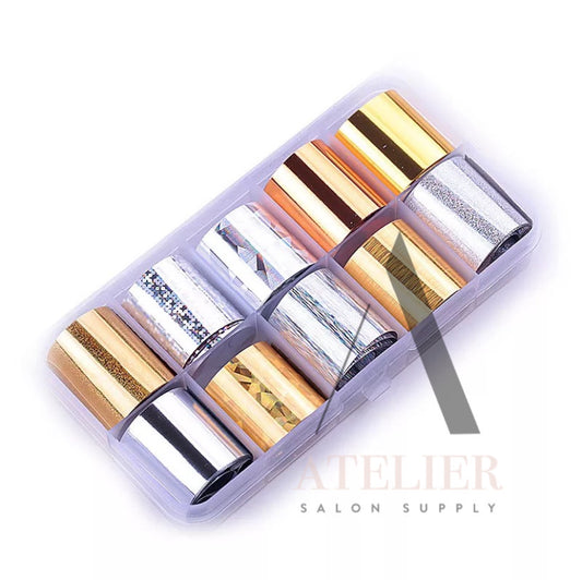 80's Transfer foil gold