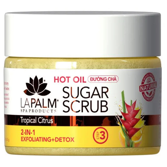 Hot Oil Sugar Scrub Tropical Citrus 12oz
