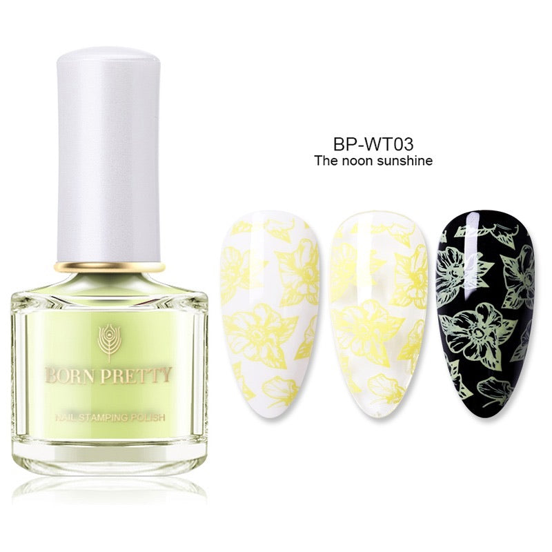 Pastel Stamping Polish