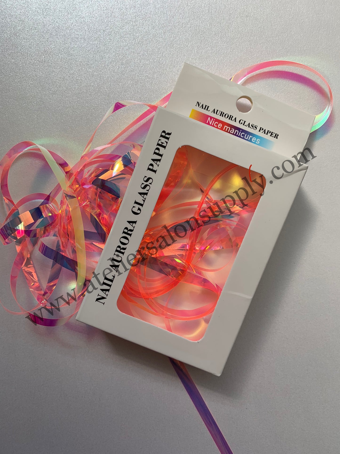 NAIL AURORA GLASS PAPER
