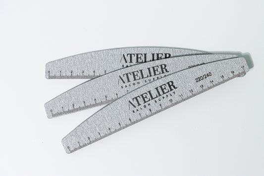 Atelier 220/240 Limas Media Luna pqt de 25pcs