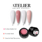 Atelier Builder Gel 48 Milky White Silver Flakes