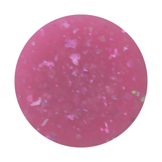 RUBBER BASE BARBIE PINK 004 CAMALEON FLAKES