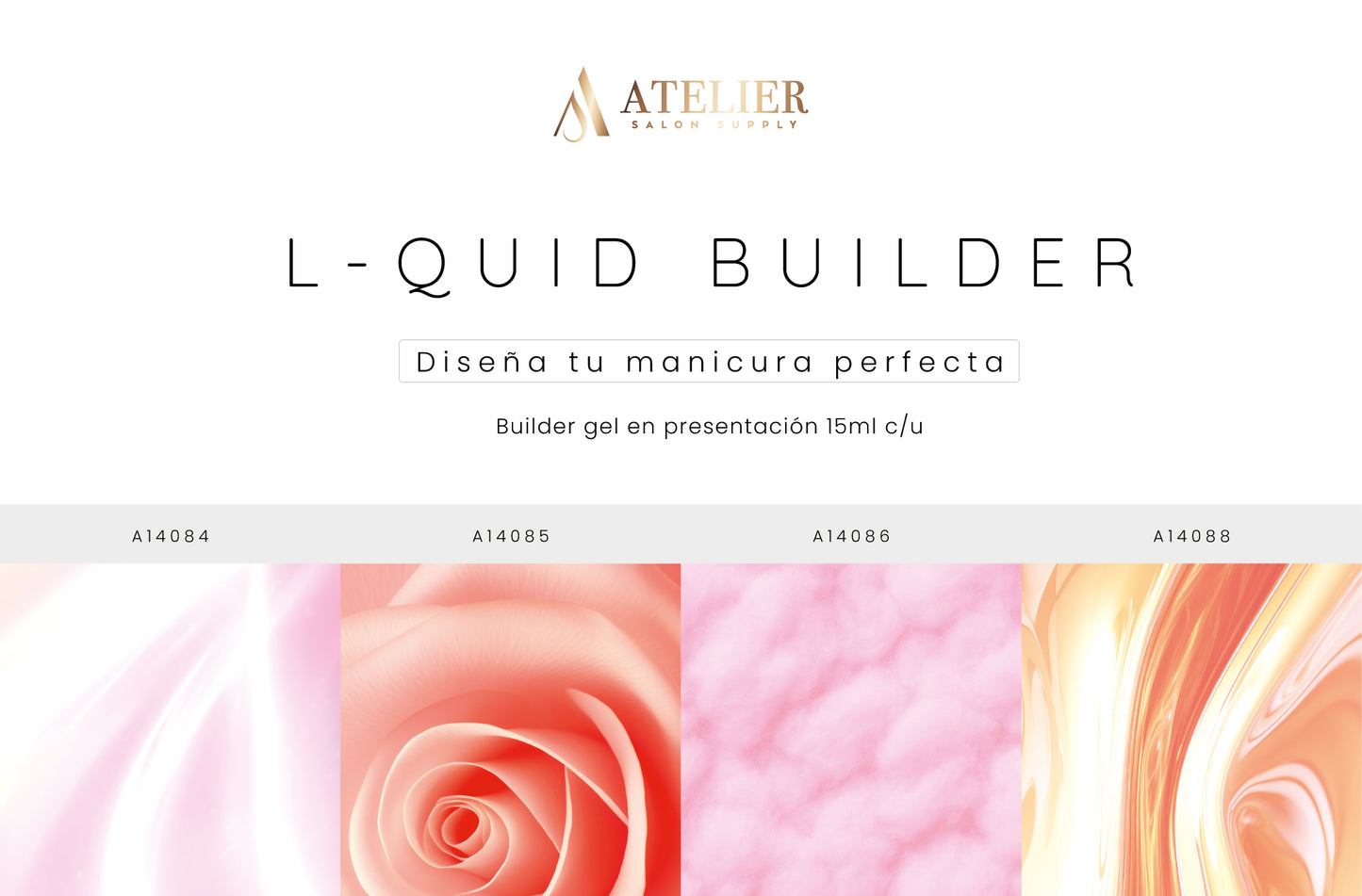 L-QUID BUILDER GEL PASTELES