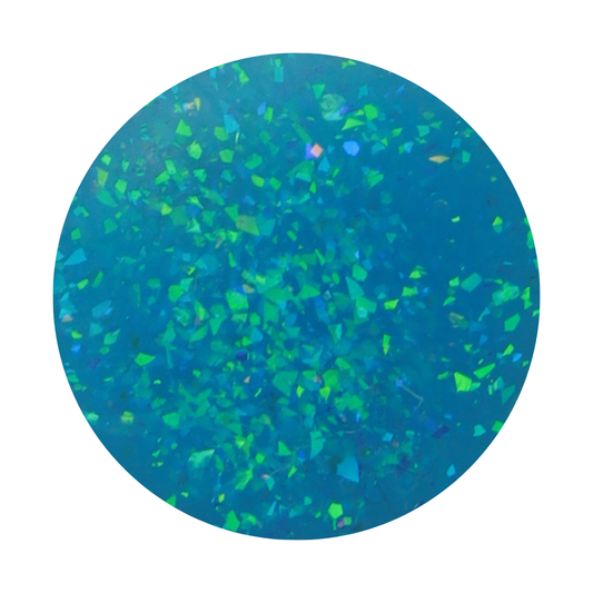 RUBBER BASE BLUE MARMAID 002 CAMALEON FLAKES