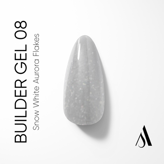 Atelier Builder Gel 08 Shimmer Milky White