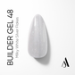Atelier Builder Gel 48 Milky White Silver Flakes