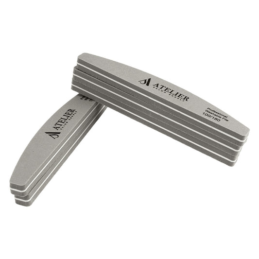 Atelier 100/180 Buffer Media Luna pqt de 10pcs