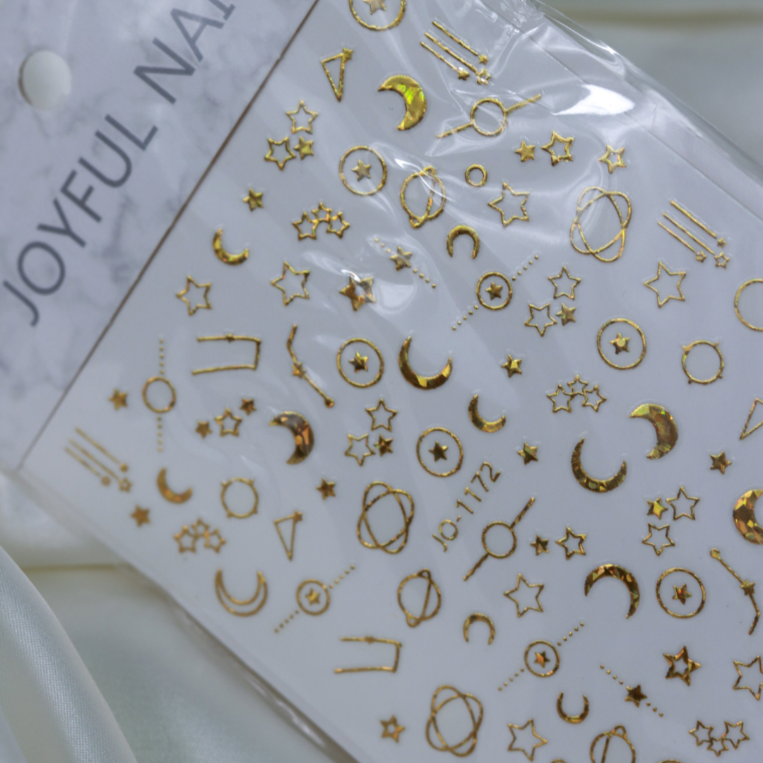 Sticker Oro Galaxia