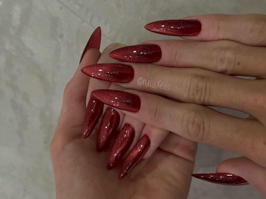 604 Cat Eyes Rojo Gel Colour