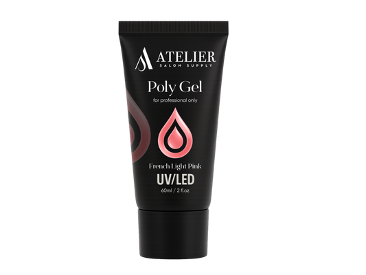 Poly Gel French Light Pink 2oz