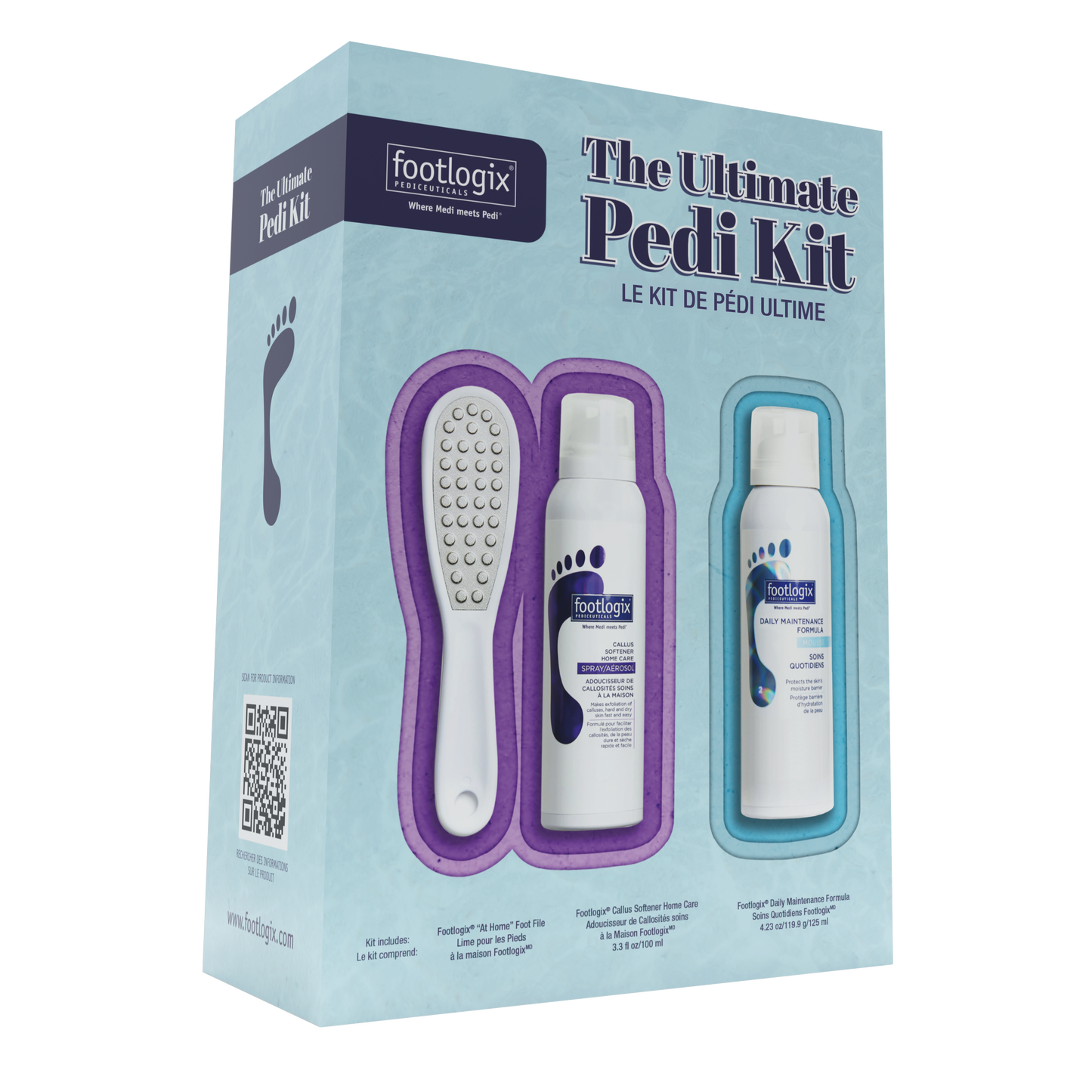 The Ultimate Pedi Kit de Footlogix Pediceutical