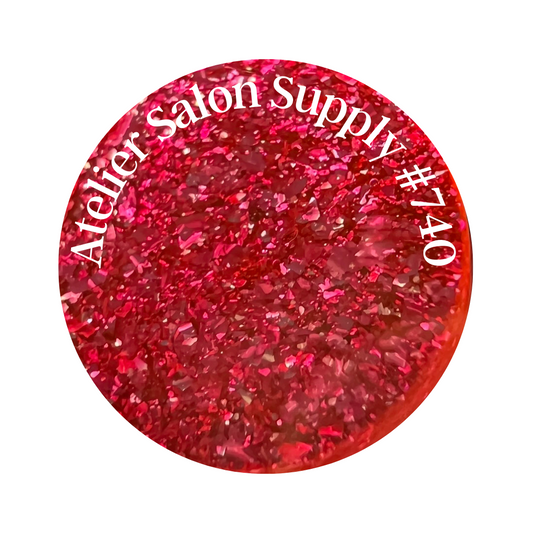 Atelier Gel Polish 740 Rouge red