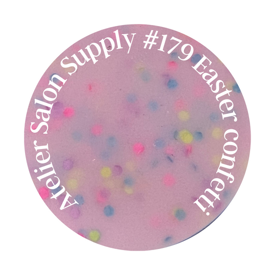 Atelier Gel Polish 179 - 684 -679 EASTER ROSA PUNTOS COLORES
