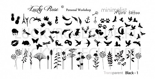 Minimalist Micro Tattoo Black 1