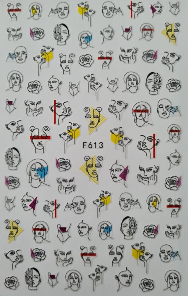 F613 Face art