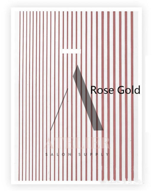 Liners Stickers Rose Gold