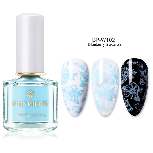 Pastel Stamping Polish