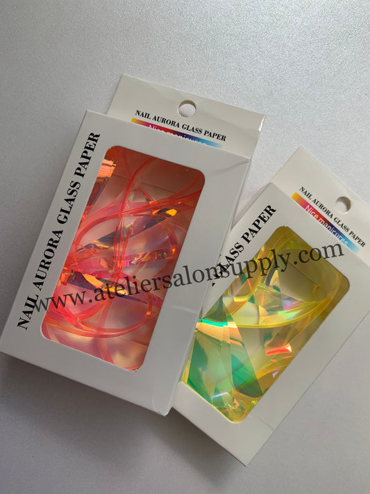 NAIL AURORA GLASS PAPER
