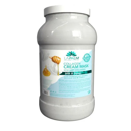 La Palm Collagen Cream Mask Milk and Honey 1gal