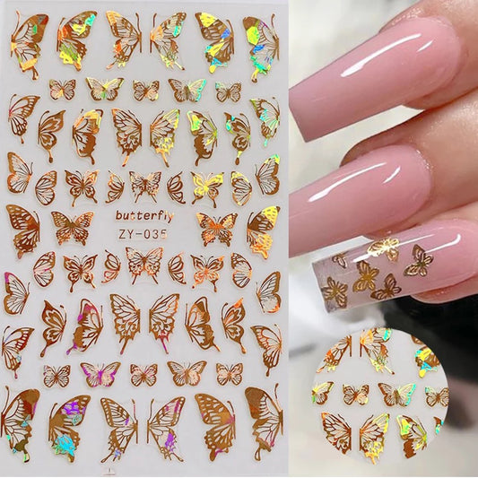 ZY-035 Butterfly Stickers