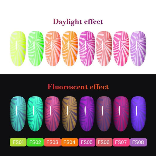 Fluorescence Stamping Polish