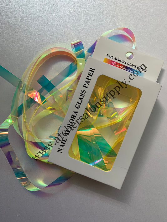 NAIL AURORA GLASS PAPER