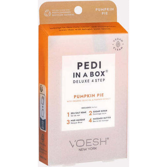 Voesh Deluxe Pedicure in a Box - 4-Step PUMPKIN PIE
